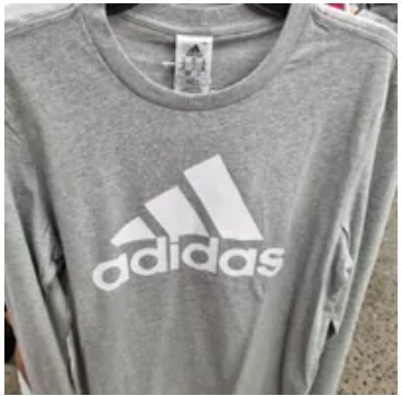 [S] ADIDAS M BL SJ LS T,MEDIUM GREY HRATHER, IC9370[FINAL SALE] (SAD54)
