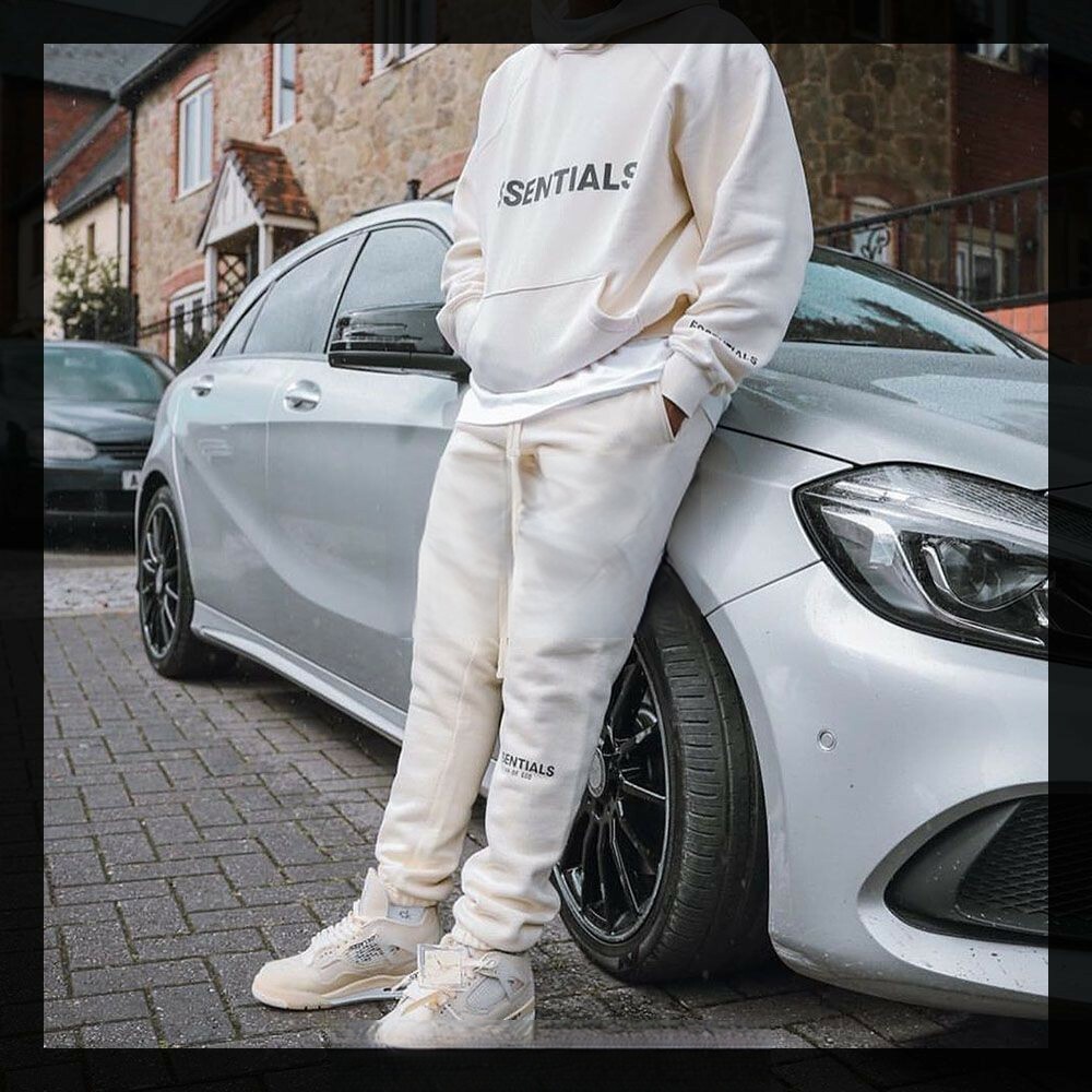 FOG FEAR OF GOD ESSENTIALS長褲 3M反光抽繩長褲