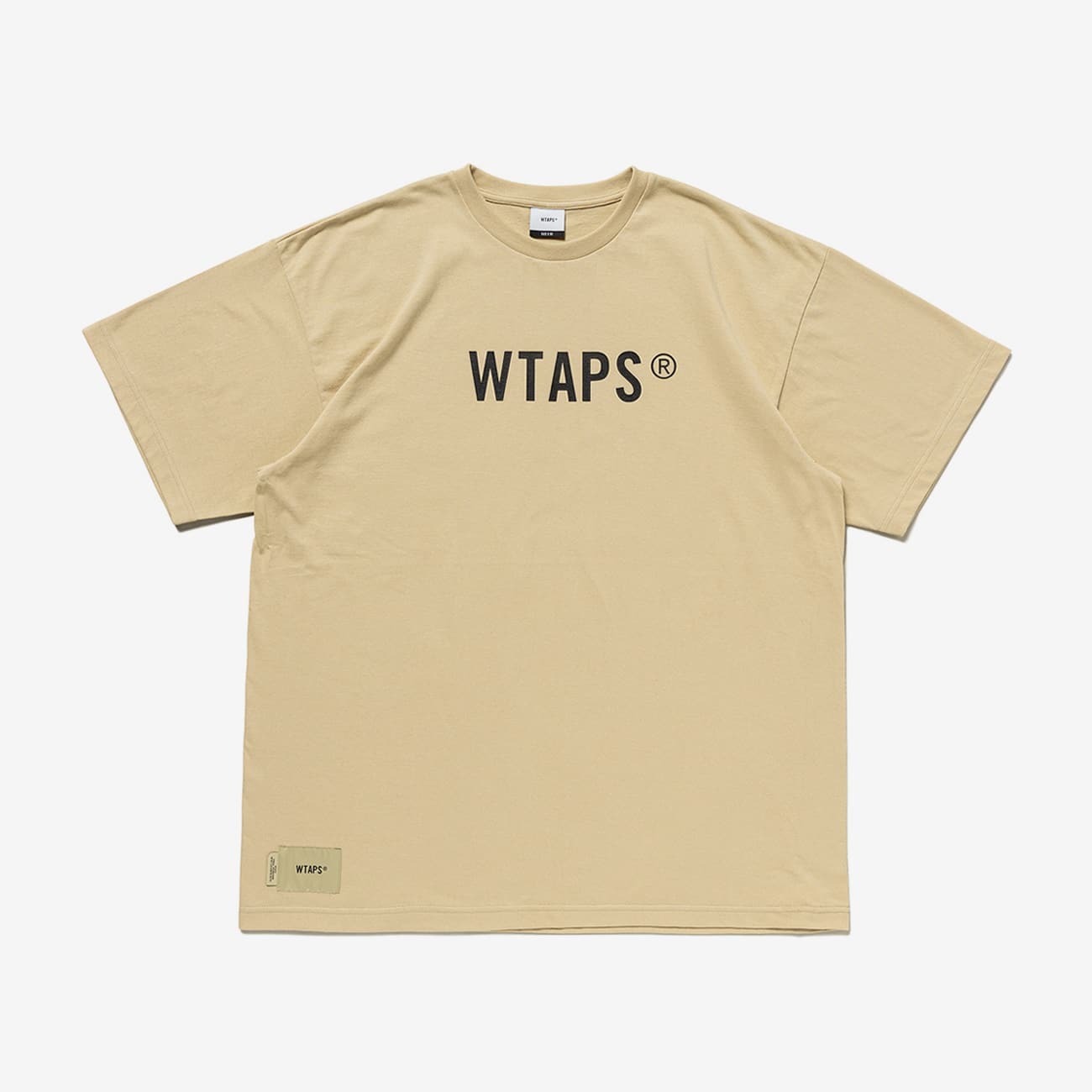 最先端 ダブルタップス WTAPS 2023SS SIGN ／ SS ／ COTTON ロゴ刺繍T 