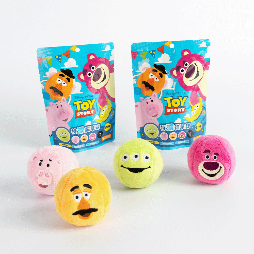 玩具總動員系列-特濃貓草球(隨機出貨）