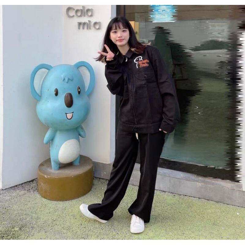 預購HUMAN MADE 22SS 春季拉鍊工裝 拉布拉多刺繡夾克外套