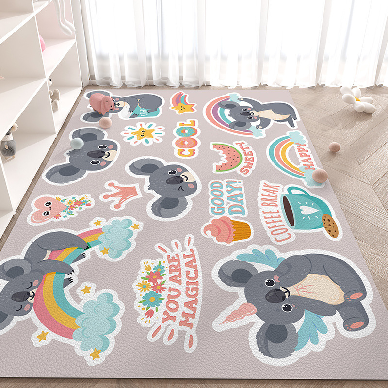 PVC皮革兒童爬行墊