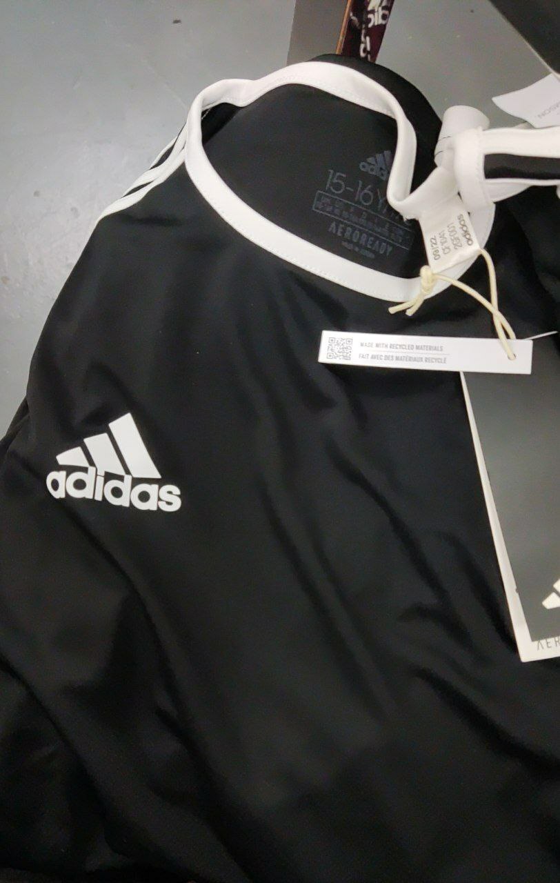 [S] ADIDAS ENTRADA 18 JERSEY,BLACK/WHITE, CF1041 [FINAL SALE] (SAD59)