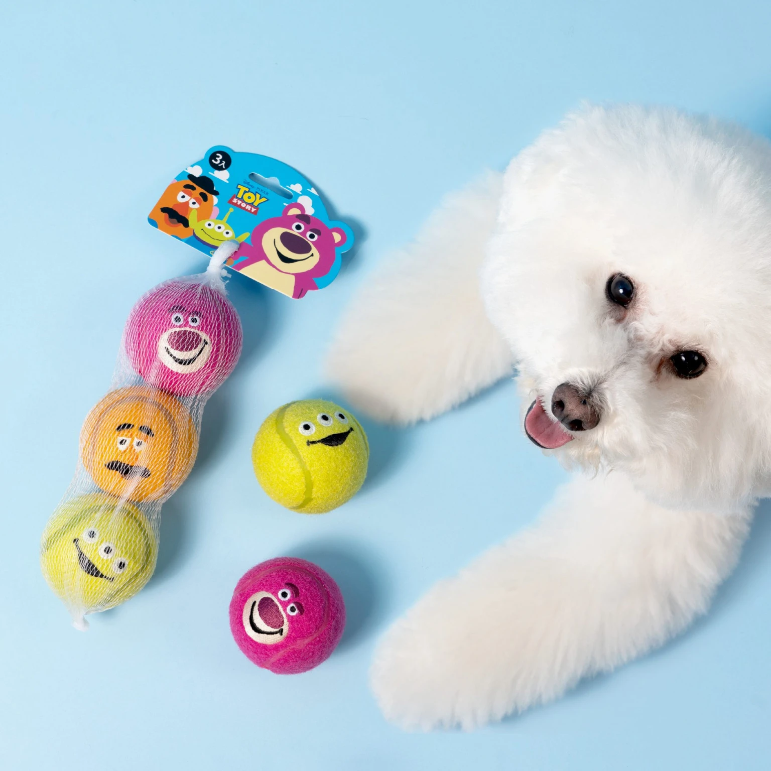 玩具總動員系列-狗狗彈力球