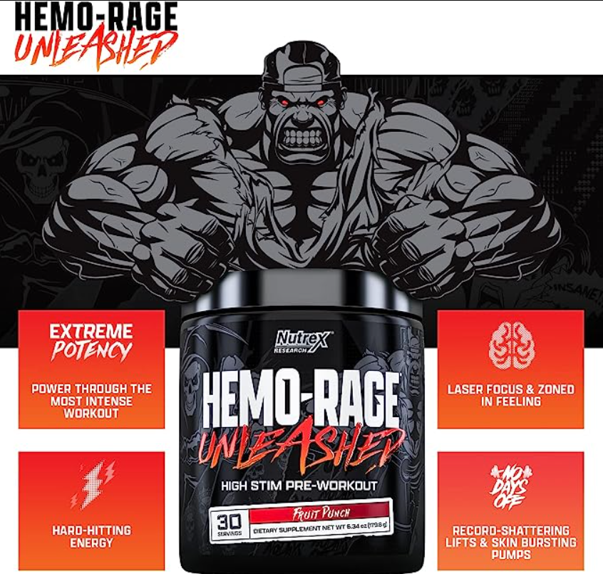 HemoRage Unleashed (30 Servings)