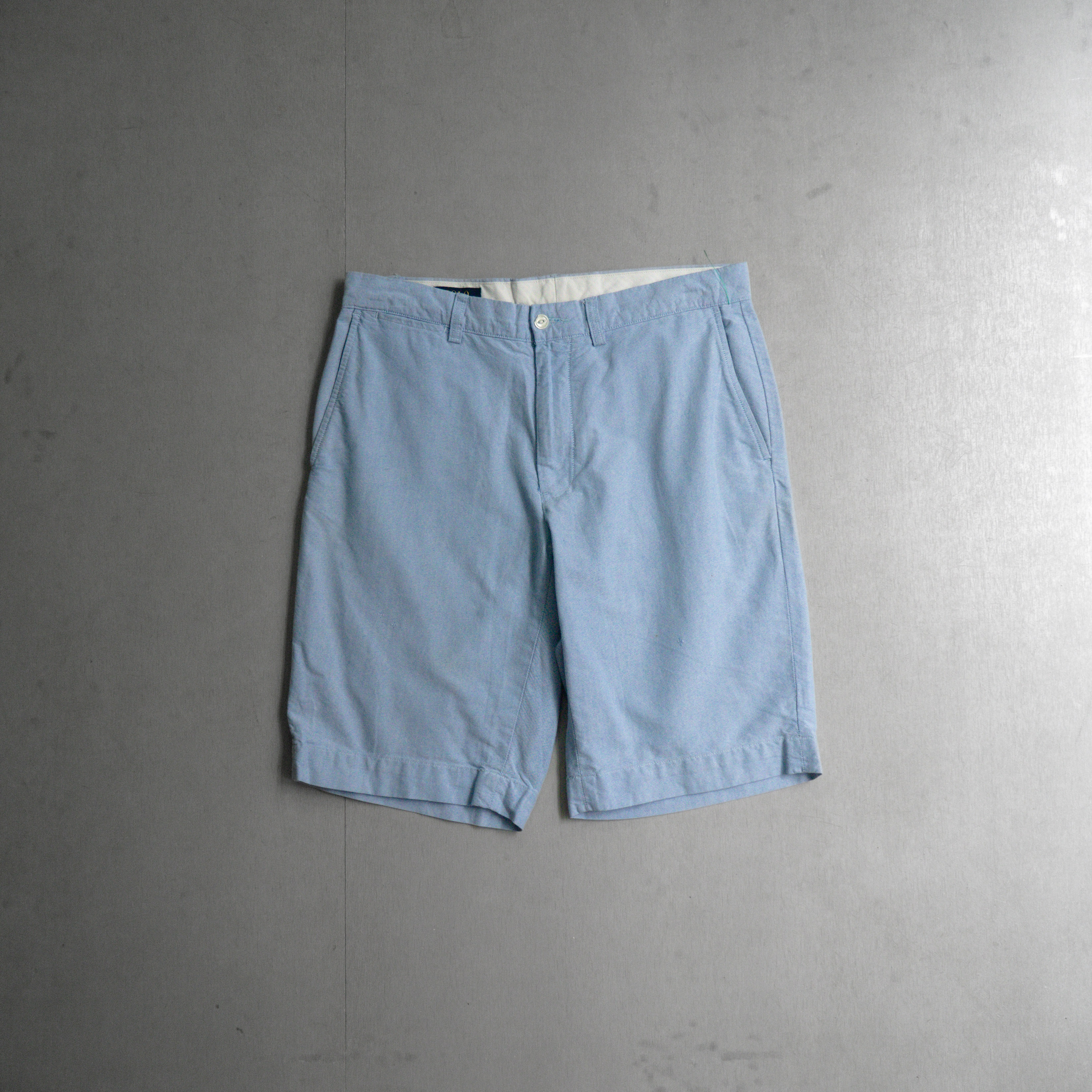 VINTAGE POLO RALPH LAUREN SHORTS 淺藍 休閒 百慕達 短褲