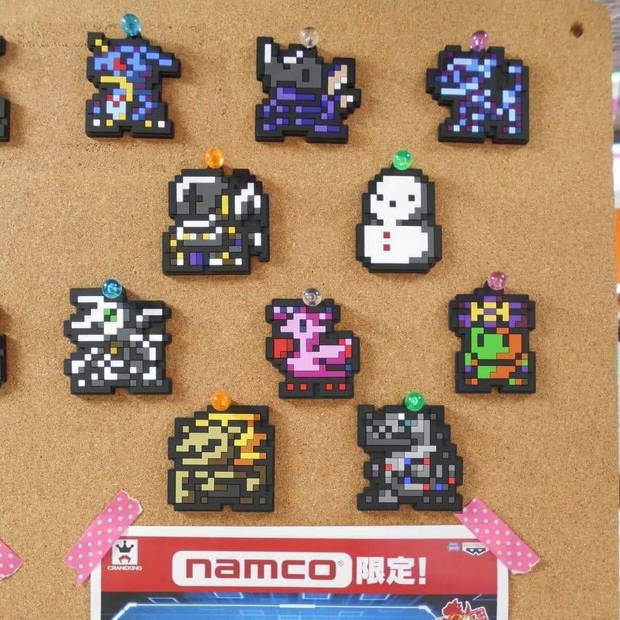 現貨- 【日本Namco限定】數碼暴龍經典像素造型吊飾 (Vol.2)
