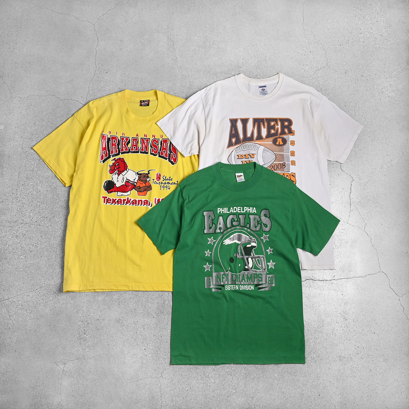 Vintage 美式圖案 Tee