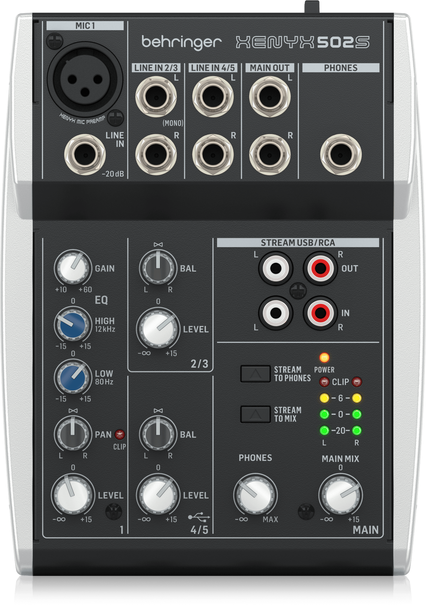 Behringer Behringer Xenyx 502S 混音器 — 三峽麥克風｜YA! 玩音樂