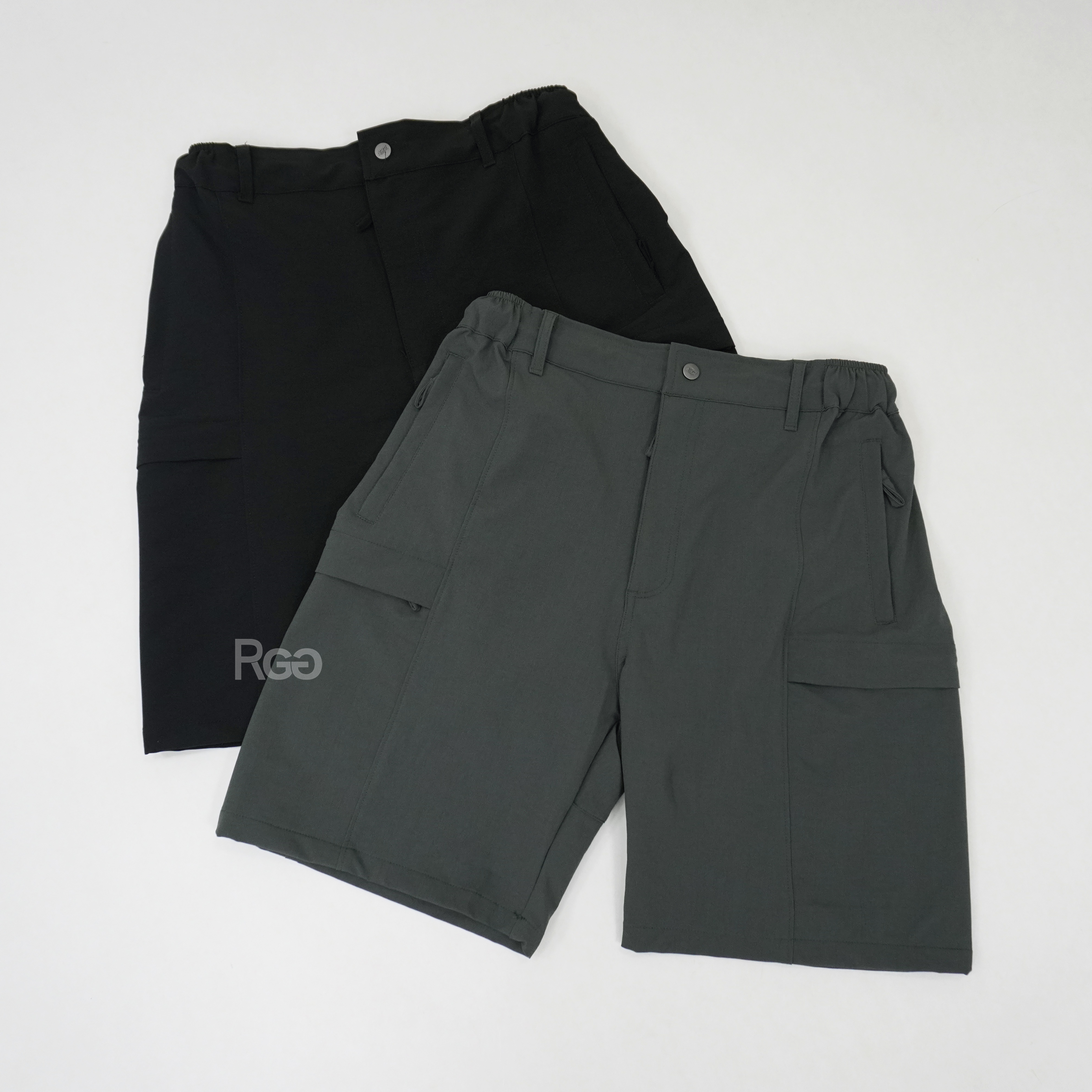 #060 拉鍊口袋 微彈 工裝 短褲