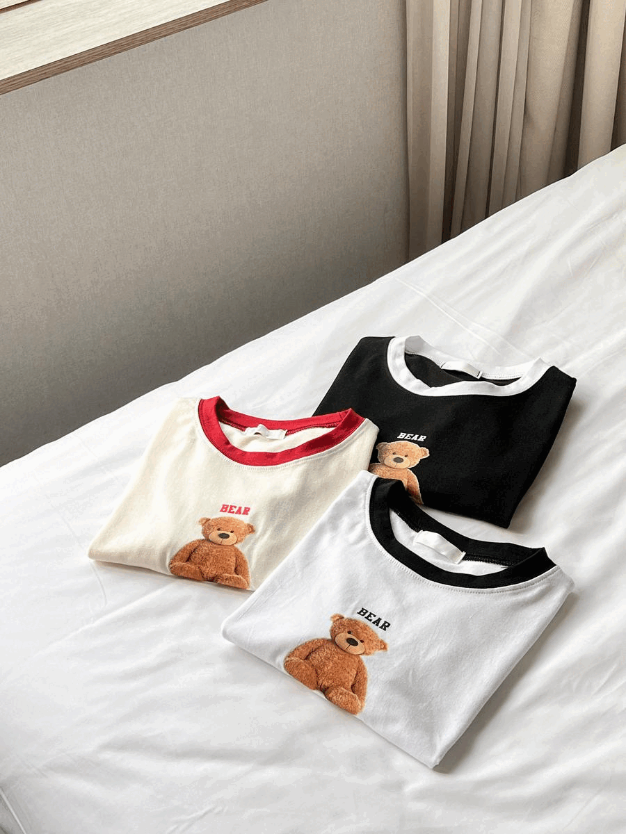 〈17/7～21/7 連線DAY 3〉Lovely Bear Bear Tee