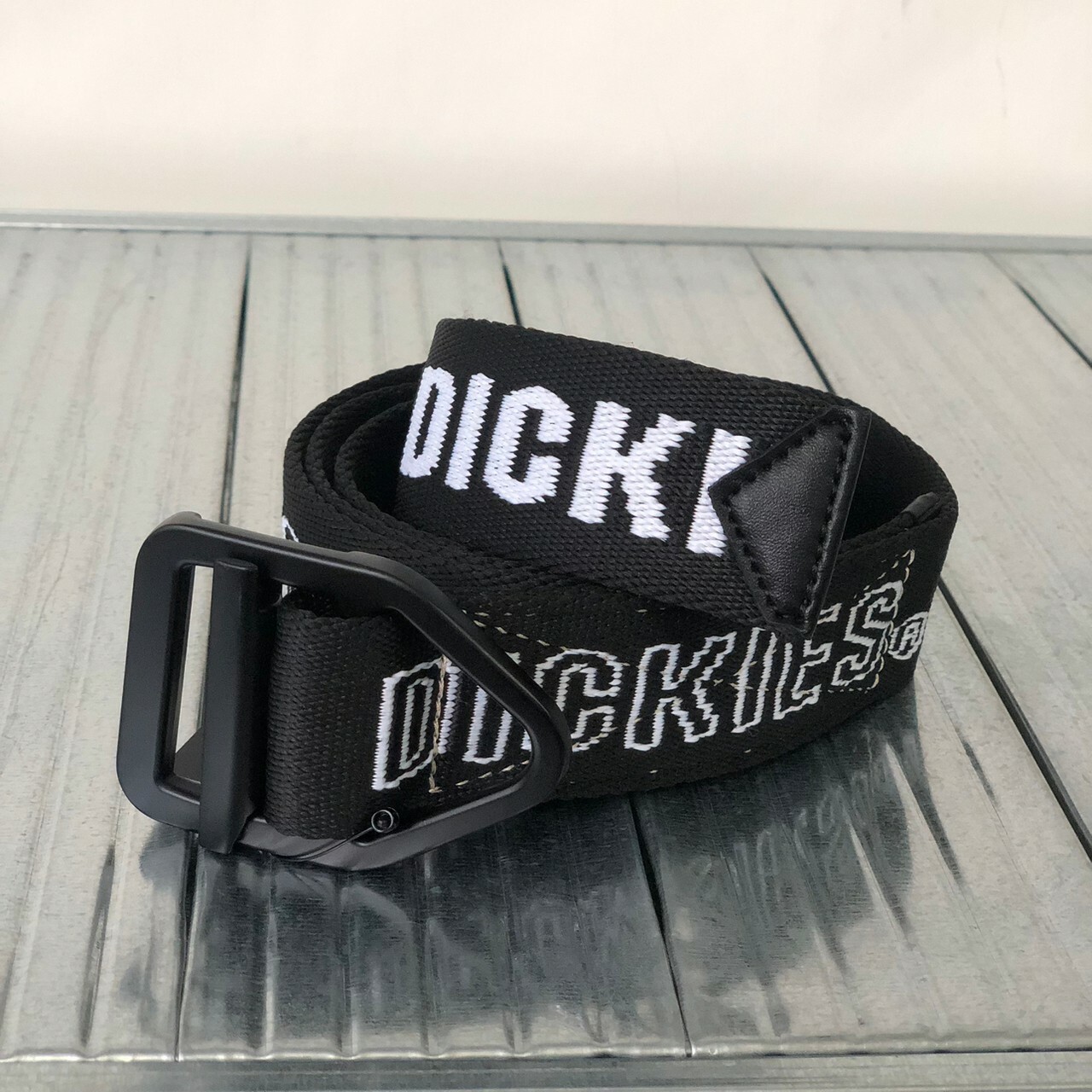 Dickies 徽標提花自然休閒皮帶 DS0277C