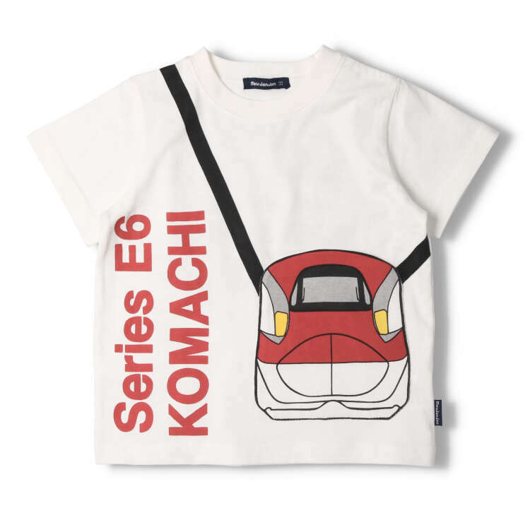 Moujonjon 新幹線火車 Pochette 袋短袖 Tee - E6