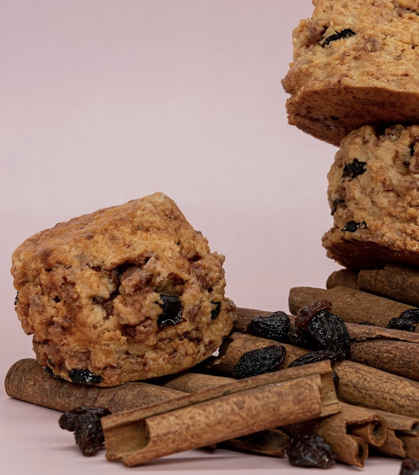 禮盒 - 烤肉桂糖葡萄乾司康 ($70)