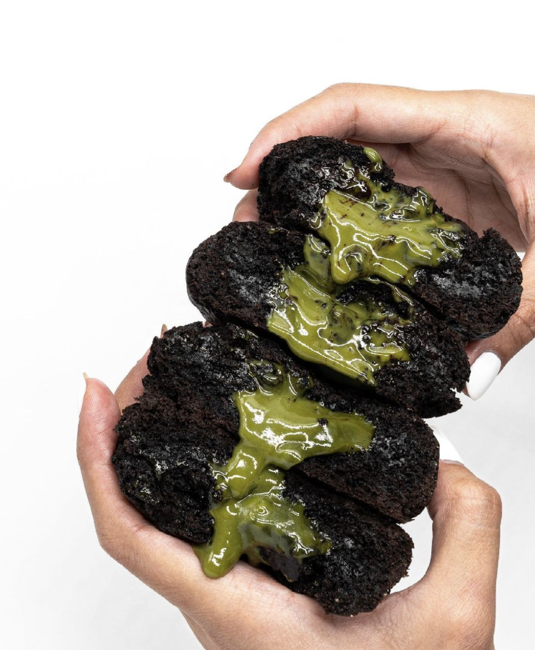 濃抹茶黑可可胖餅乾