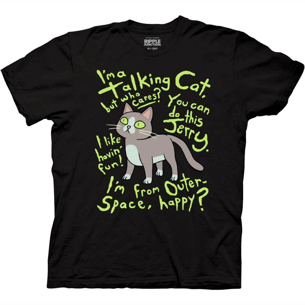 Rick and Morty - 2023 年新款短T / 外星人貓貓 / 酸黃瓜瑞克 / 和平圖騰 / 小瑞克中指 - 瑞克和莫蒂