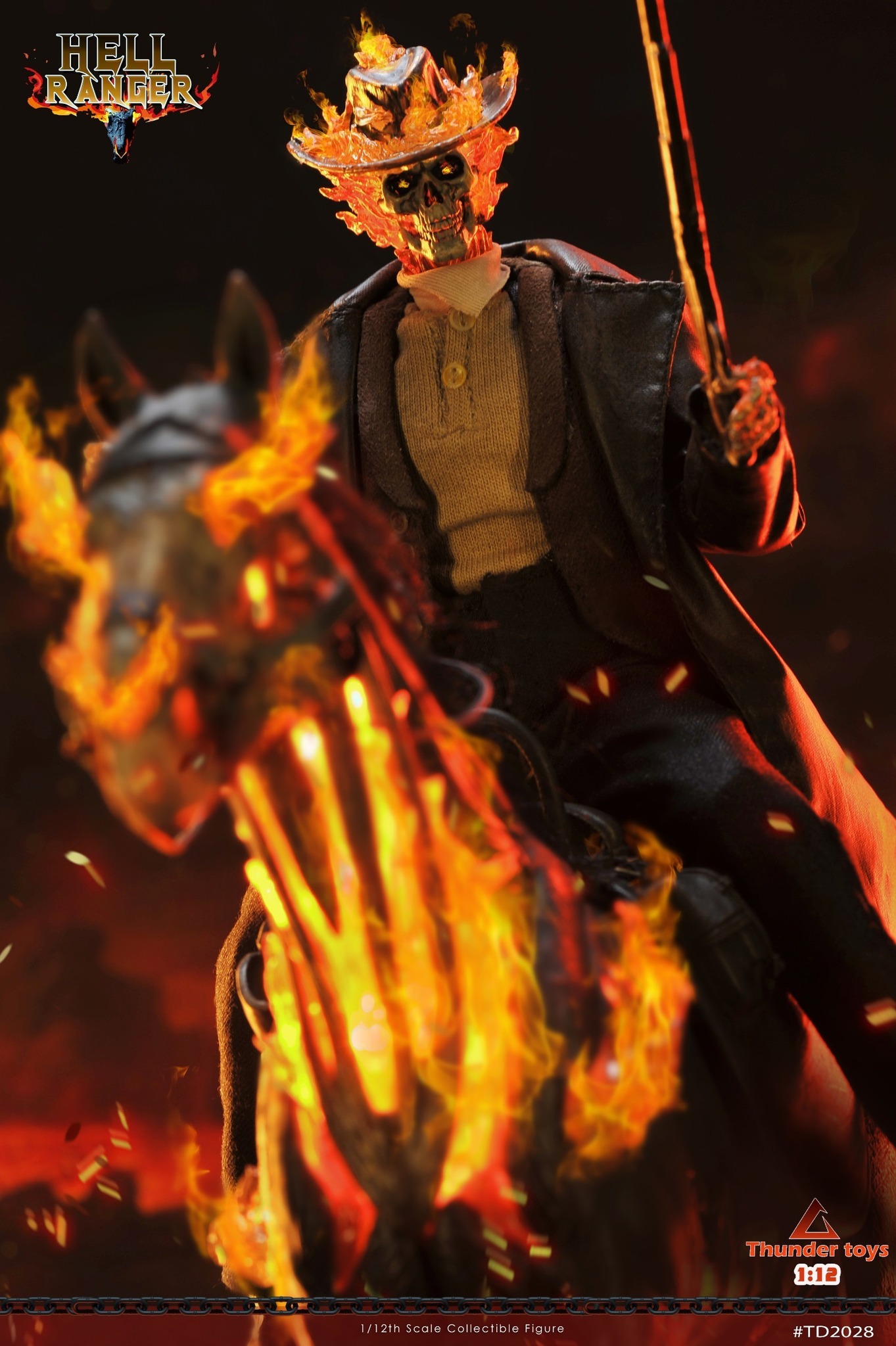 Thunder Toys 1/12 Hell Ranger Action Figure