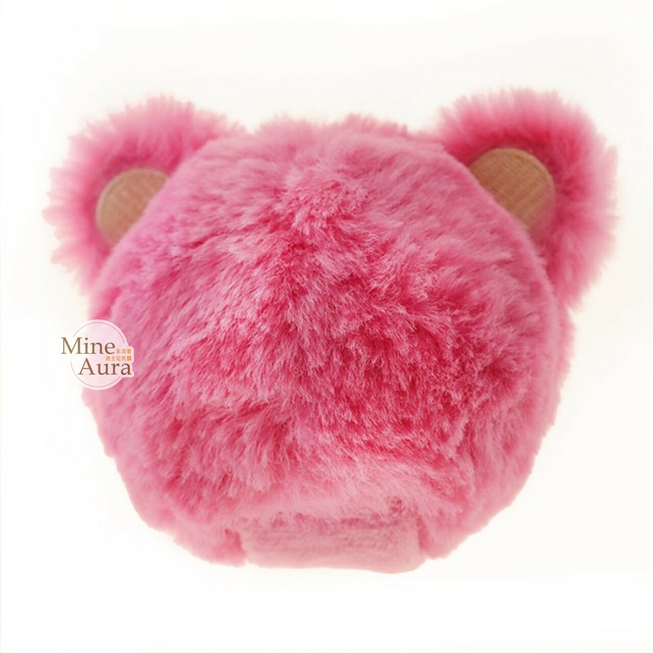 熊抱哥 Lotso 絨毛毛球 耳朵造型 迷你公仔 娃娃 (搭配個人客製髮圈用) 玩具總動員 Toy Story -香港迪士尼樂園