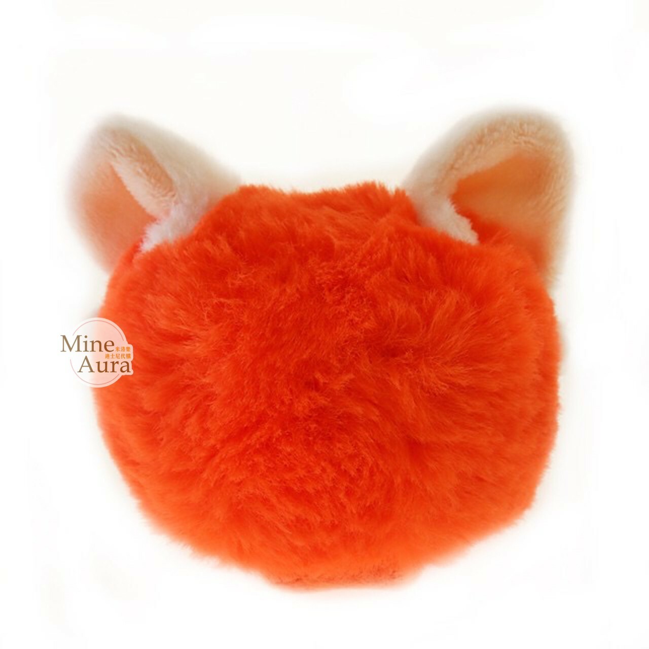 紅熊貓 美美 Meilin 絨毛毛球 耳朵造型 迷你公仔 娃娃 (搭配個人客製髮圈用) 青春養成記 Turning Red -香港迪士尼樂園