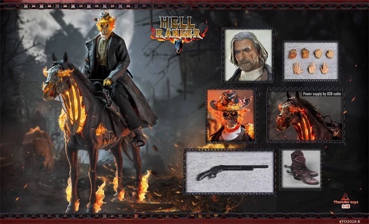 Thunder Toys 1/12 Hell Ranger Action Figure