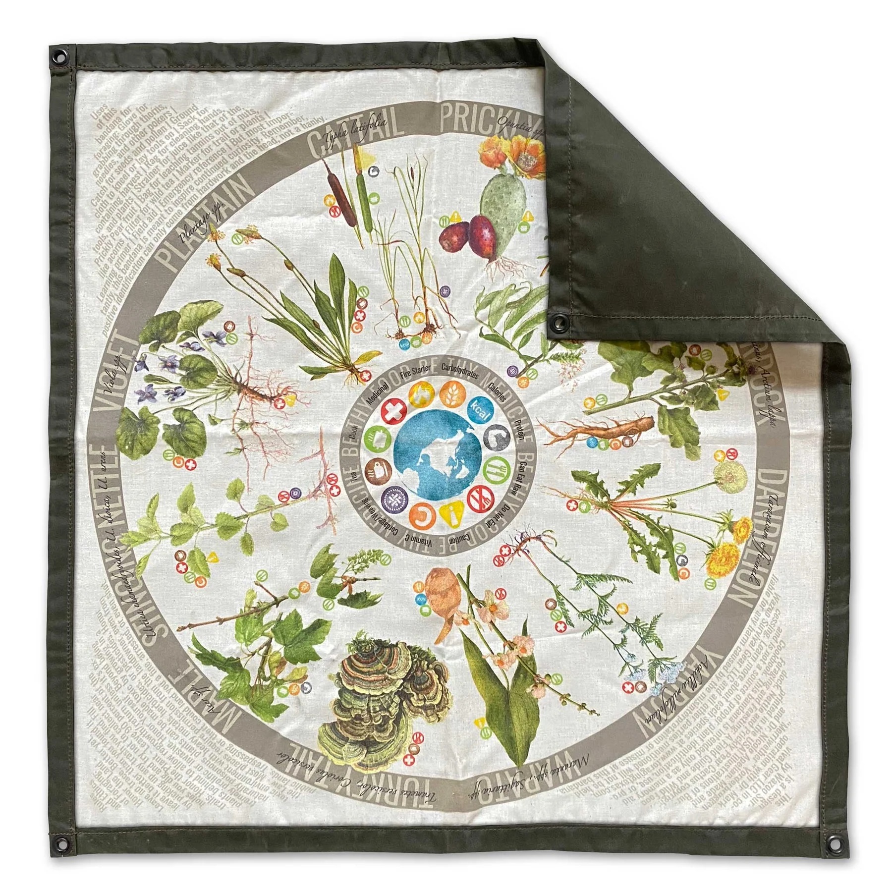 Wazoo Survival Gear FORAGING GROUND CLOTH 覓食地布