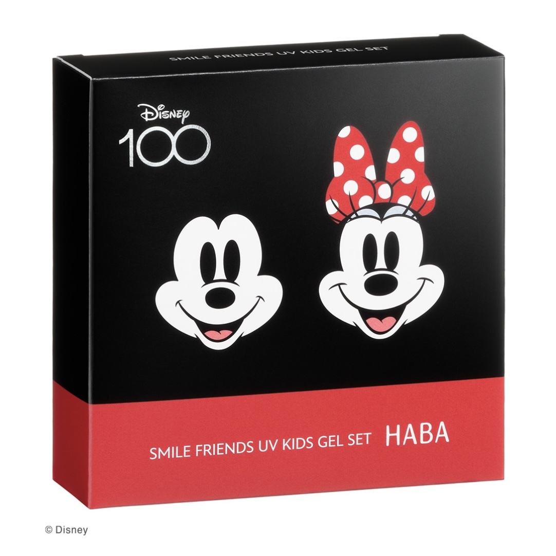 [限定] HABA Disney Smile Friends UV Kids Gel Set 迪士尼限定設計 防曬霜組合 兒童和敏感皮膚適用 30g x 2