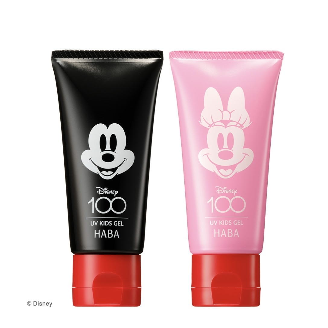 [限定] HABA Disney Smile Friends UV Kids Gel Set 迪士尼限定設計 防曬霜組合 兒童和敏感皮膚適用 30g x 2