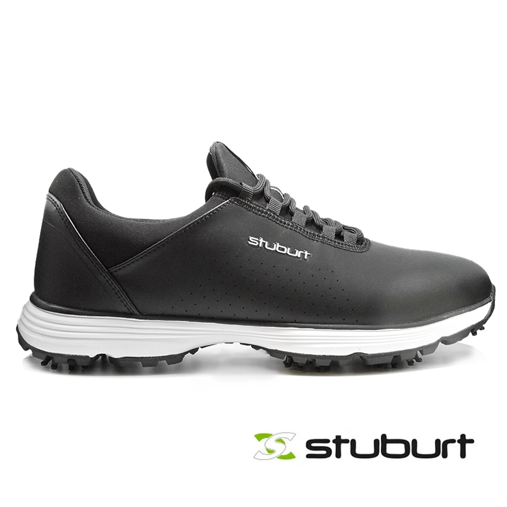 【 Stuburt 】EVOLVE CLASSIC SPIKED GOLF SHOE-SBSHU1362 | 英國百年高爾夫球科技防水鞋（帶防滑鞋釘）黑色