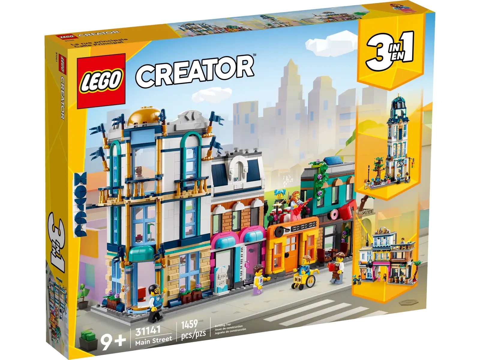 [飛米樂高積木專賣店] LEGO 31141 Creator 3in 1-市中心大街