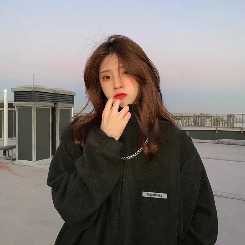 FEAR OF GOD FOG ESSENTIALS 歐陽娜娜同款米白搖粒絨外套 FOG大學T