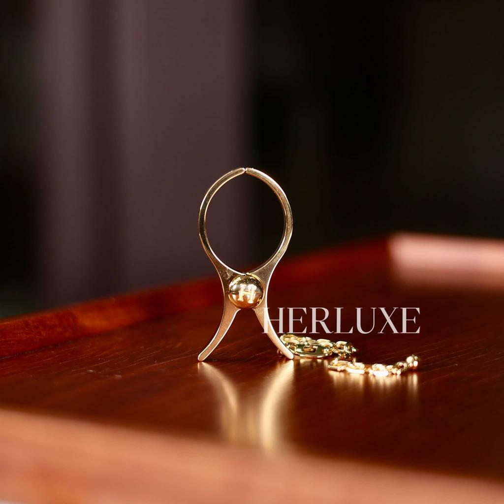 Filou glove clip gold