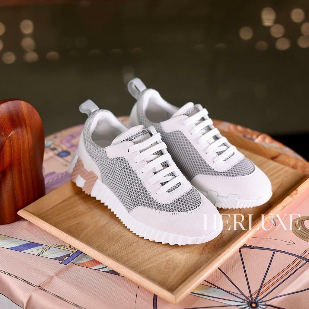 Bouncing sneakers gris lulea/ blanc 灰粉 size 37 38 39 40