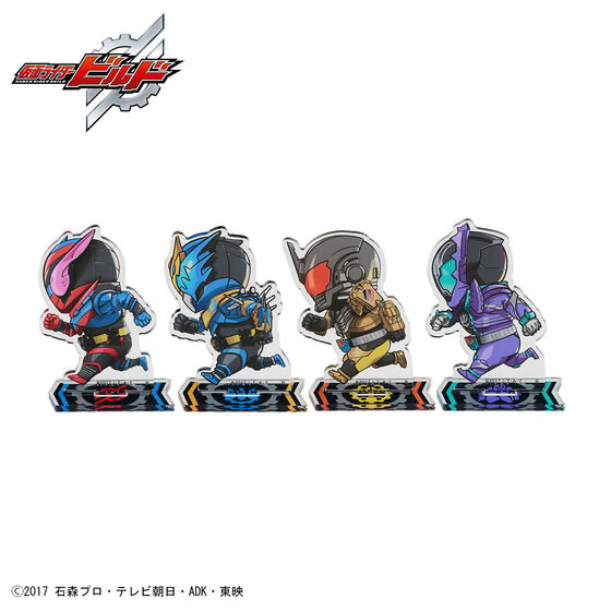 Pbandai 預訂2023/9月 kamen rider build 立牌 （全4種）