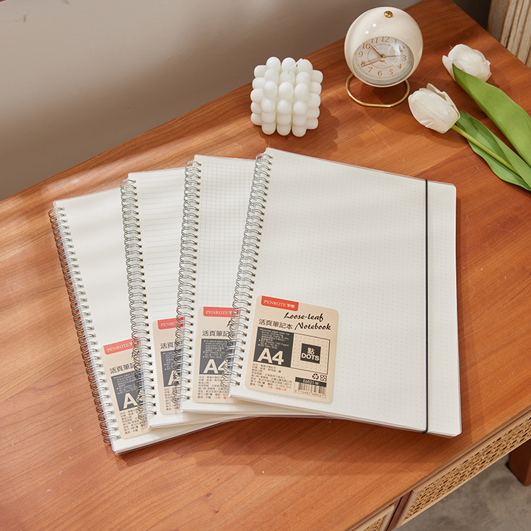 【PENROTE筆樂】活頁筆記本（尺寸款式任搭）