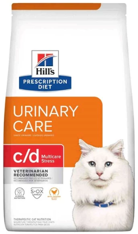 希爾思™處方食品 貓用 c/d™ Multicare 舒緩緊迫 泌尿道護理 1.5kg 10372HG