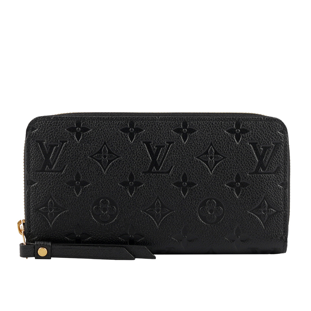 【Louis Vuitton / LV】Monogram 壓印牛皮長夾