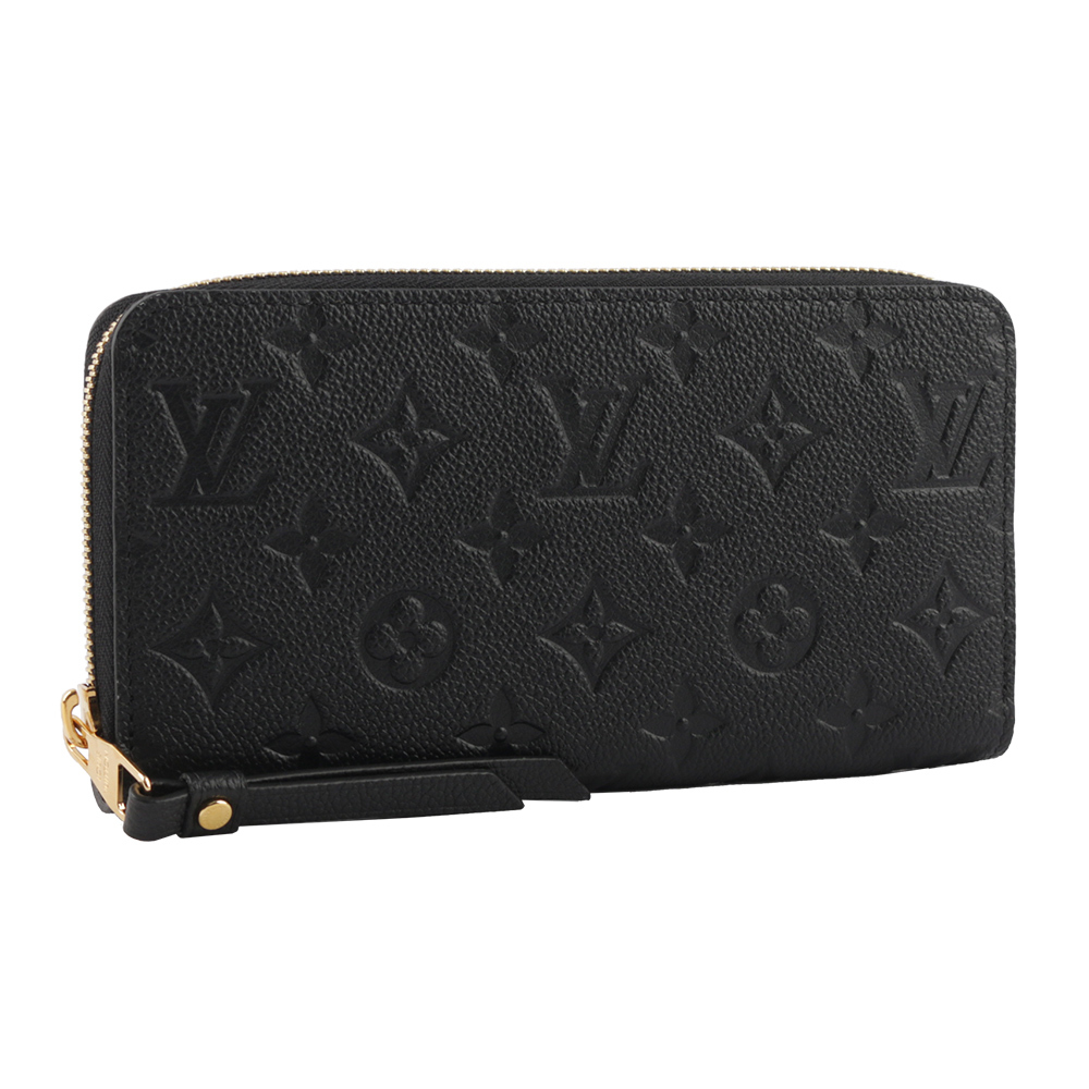 【Louis Vuitton / LV】Monogram 壓印牛皮長夾