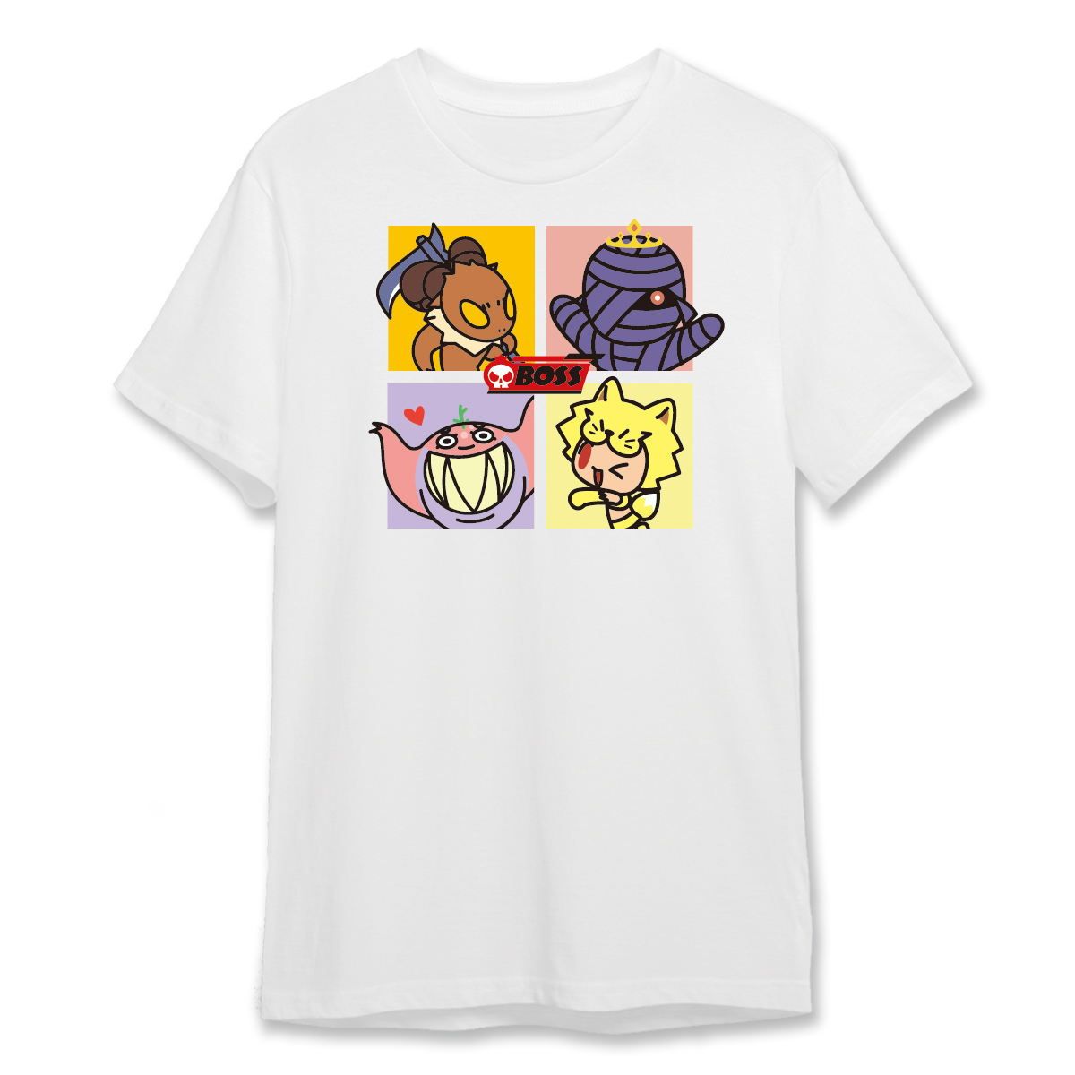 《RO仙境傳說》魔物BOSS T-shirt(白)