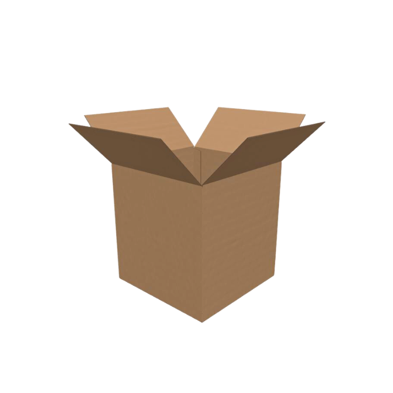 38cm 立方形標準紙箱 通用紙盒 (雙坑)-包裝禮物/運送球形物品適用