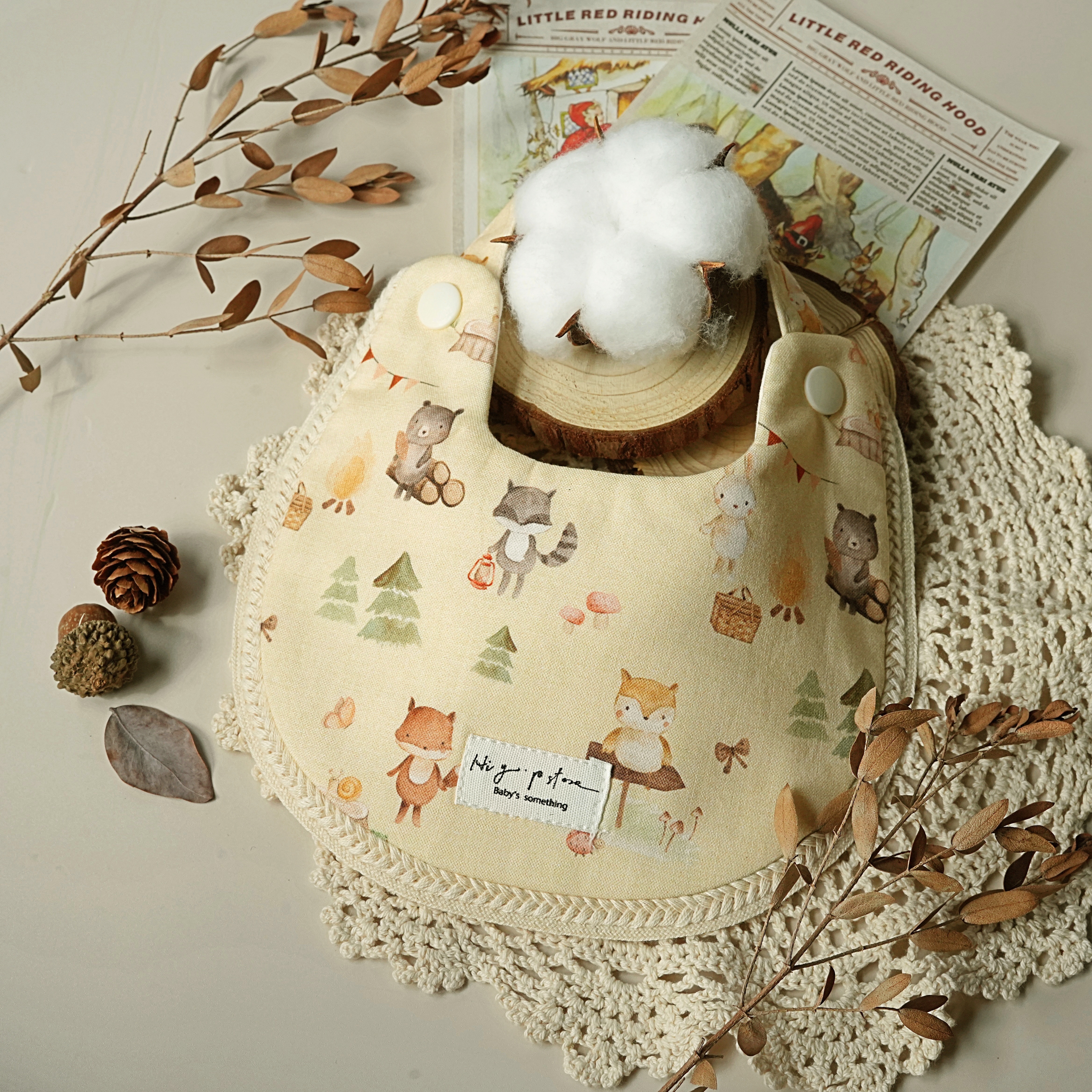 Hi Y.P store-手作圍兜-森林派對