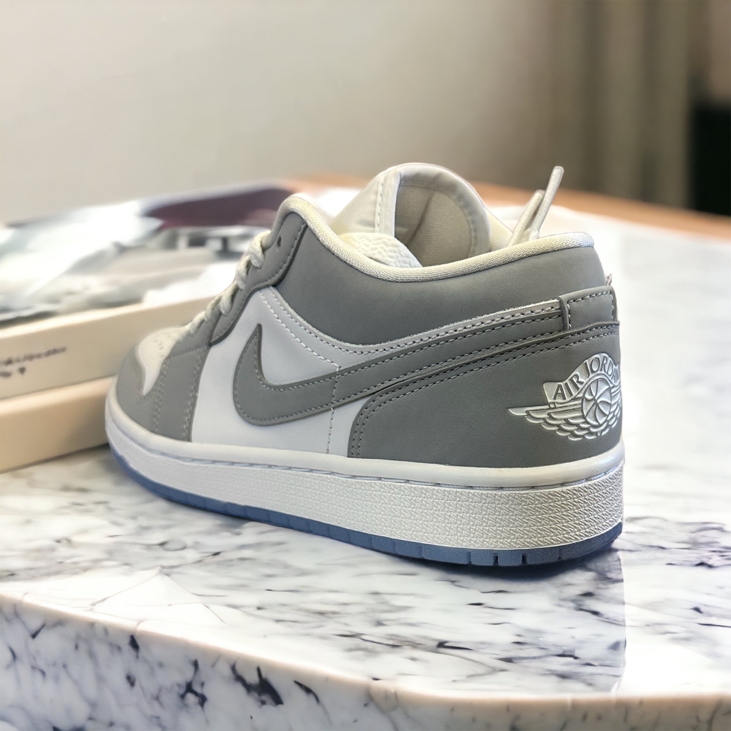 Jordan 1 Low Wolf Grey Little Dior DC0774-105