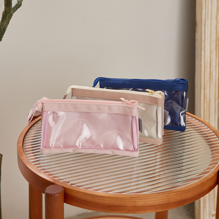 【PENROTE筆樂】多層透明筆袋