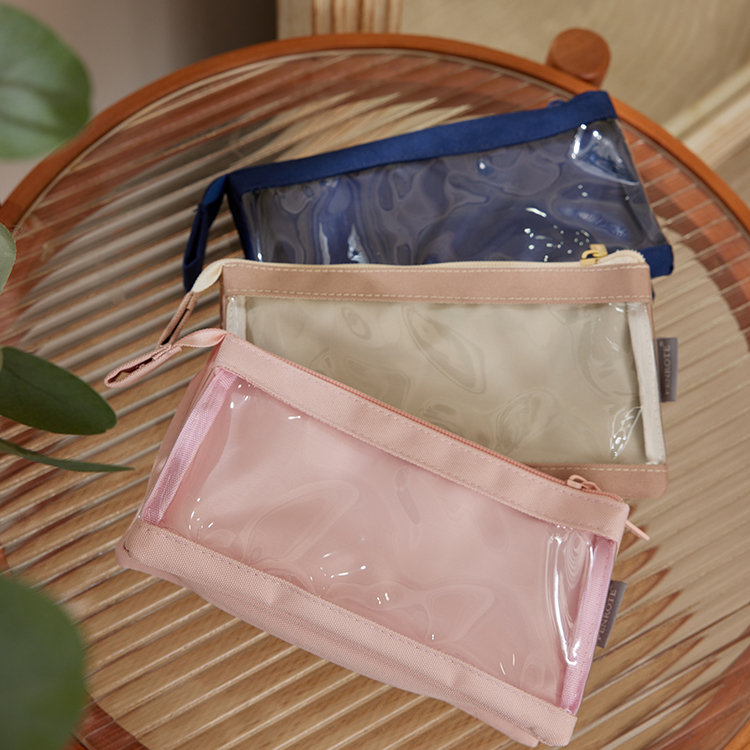 【PENROTE筆樂】多層透明筆袋