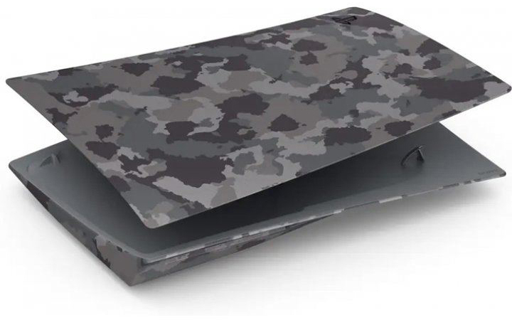 PS5 主機護蓋 深灰迷彩