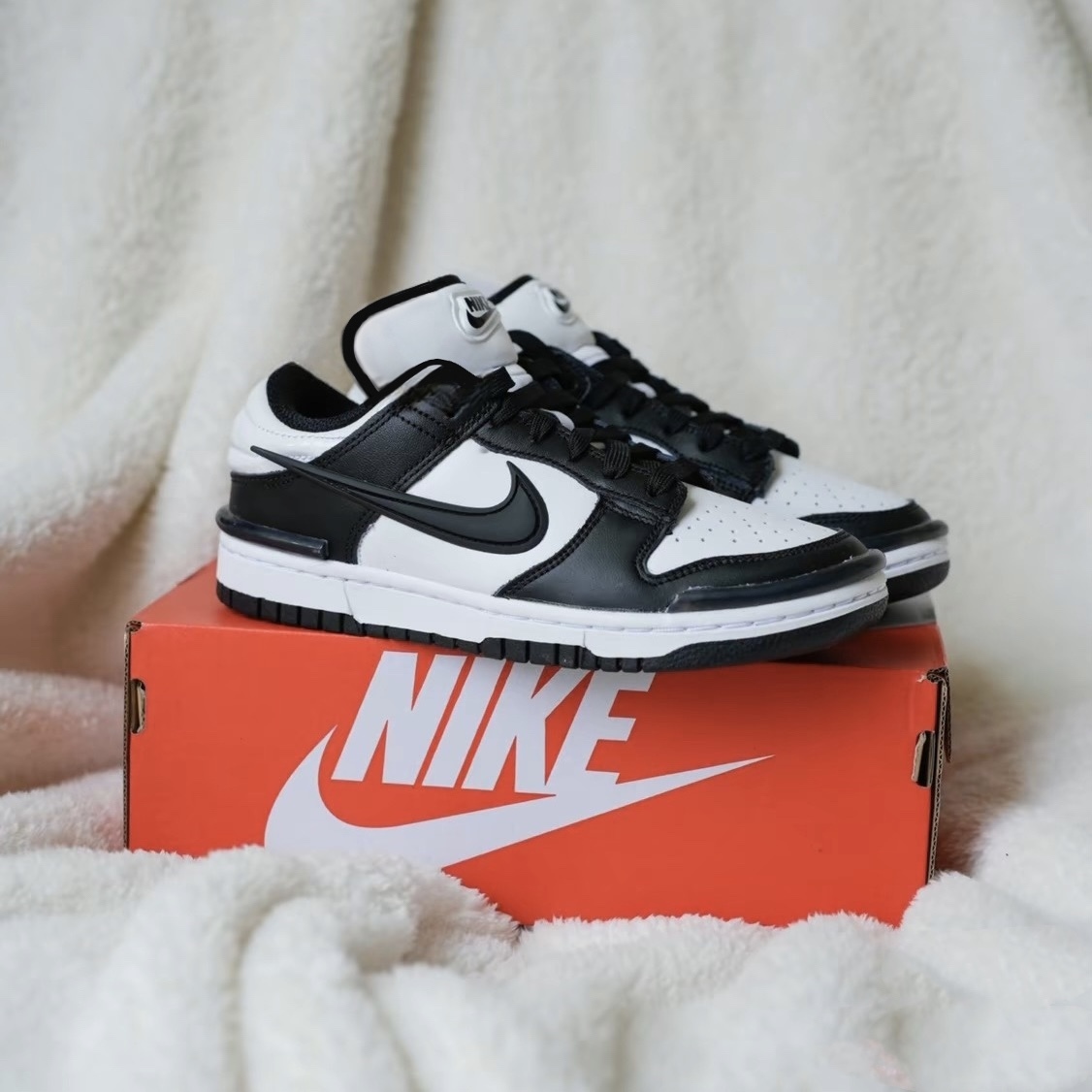 【Focus Store】預購 Nike Dunk Low Twist "Panda" 黑白 DZ2794-001