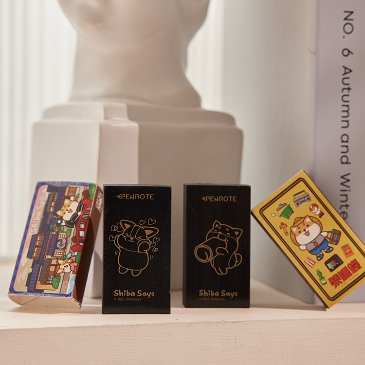 【PENROTE筆樂】柴語錄火柴盲盒橡皮擦 單入/24入(盒裝)