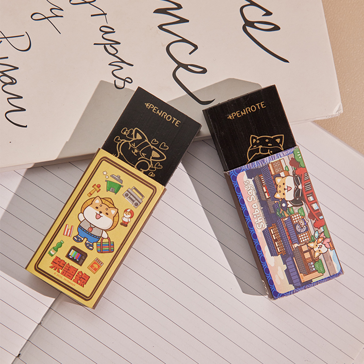 【PENROTE筆樂】柴語錄火柴盲盒橡皮擦 單入/24入(盒裝)