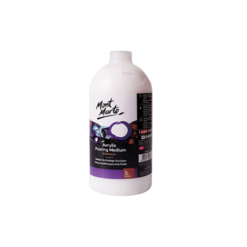 澳洲 Mont Marte 蒙瑪特 蒙馬特 流動壓克力 輔助劑 1L