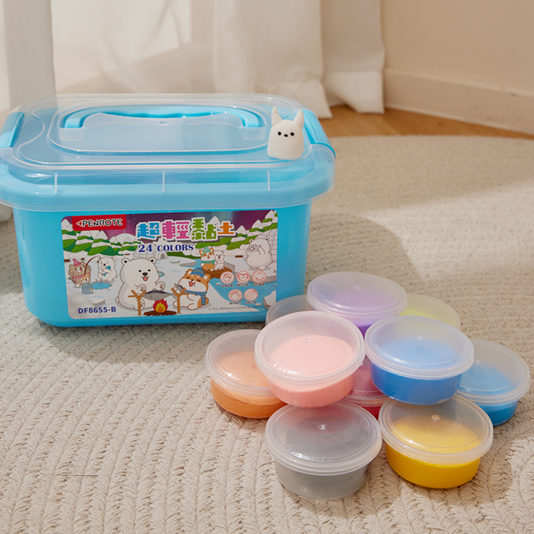 【PENROTE筆樂】柴語錄超輕黏土（12 / 24色）