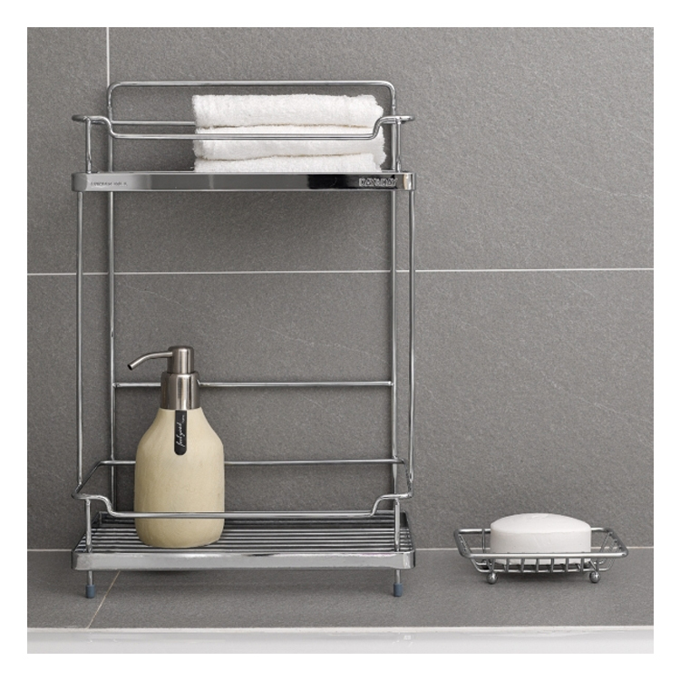 "DAY&DAY"  雙層置物架(掛、放兩用)